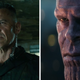 Josh Brolin as Cable in Deadpool 2 and Thanos in Avengers: Infinity War.